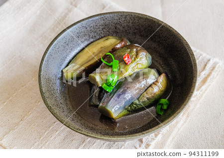 Boiled eggplant with eggplant Boiled eggplant with eggplant 94311199
