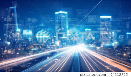 city, data, technology 94312735