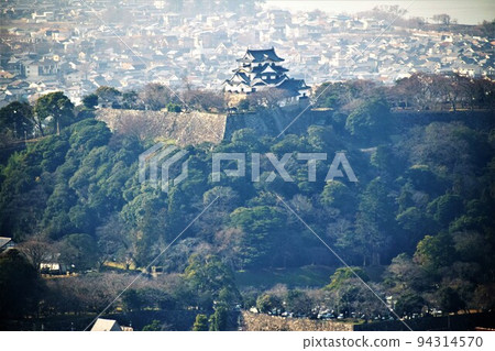 Omi Province "Sawayama Castle" Kuruwa and view 94314570