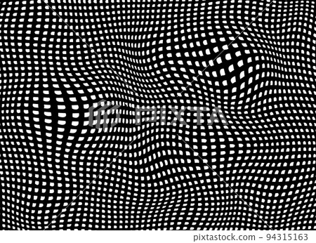 Background with black stripes, distorted dimension concept Background with black stripes, distorted dimension concept 94315163