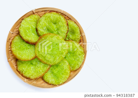 Deep fried rice flour pandan flavour 94318387