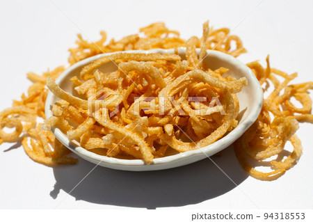 Crispy pork rinds or pork snack. Crispy pork rinds or pork snack. 94318553