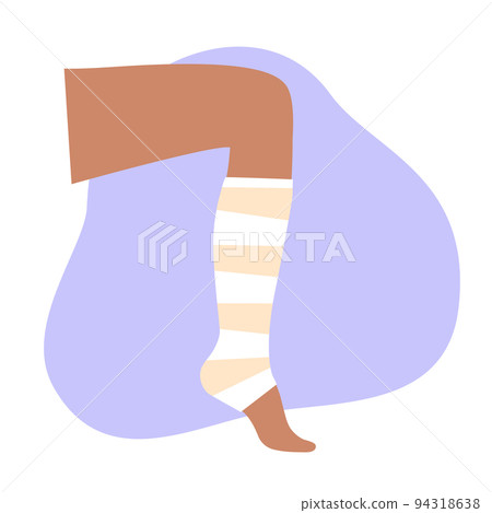 Leg bandage wrapping Leg bandage wrapping 94318638