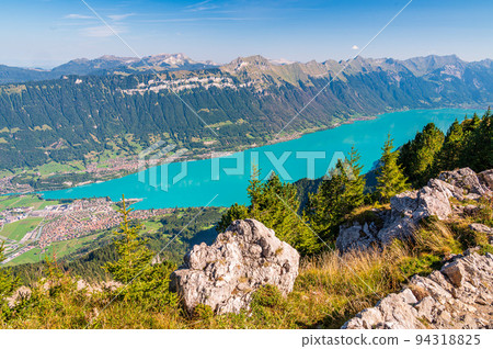 View over Lake of Brienz View over Lake of Brienz 94318825
