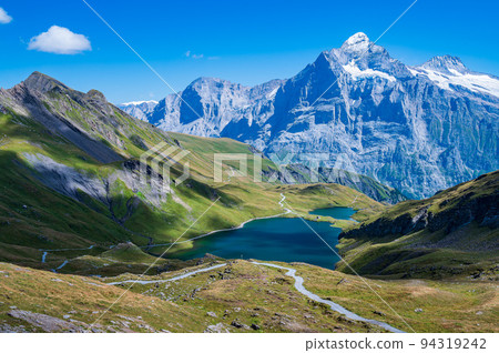 Bachalpsee in Bernese Oberland Bachalpsee in Bernese Oberland 94319242