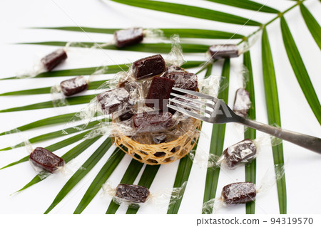 Banana conserve candy, Thai snack Banana conserve candy, Thai snack 94319570