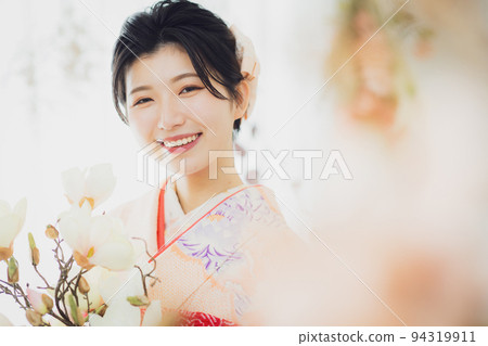 Pink kimono tie 94319911