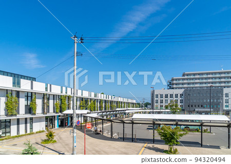 Sendai City Subway Tozai Line "Arai Station" South Exit Station Plaza Sendai City Subway Tozai Line "Arai Station" South Exit Station Plaza 94320494