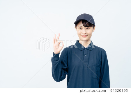外賣女（白背，OK姿勢） 94320595