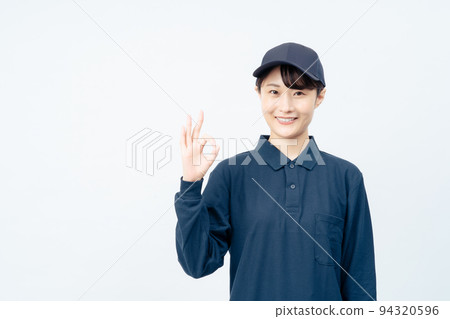 外賣女（白背，OK姿勢） 94320596