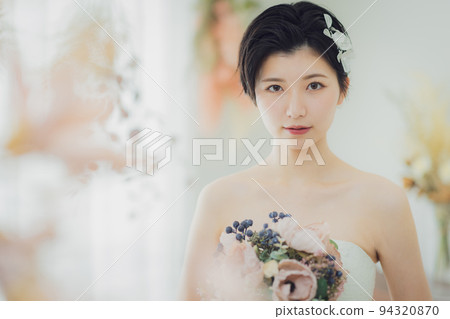 新娘短髮婚紗 新娘短髮婚紗 94320870