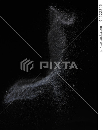 Dynamic splashing black sand Dynamic splashing black sand 94322246