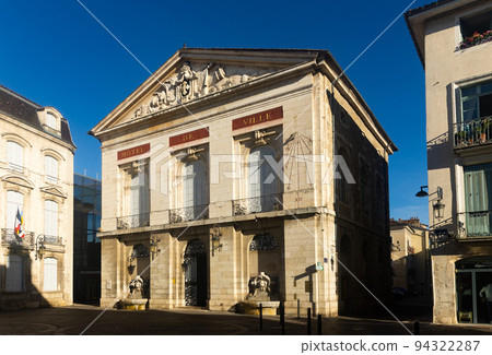 View of the town hall in the city of Bourg-de-Bresse View of the town hall in the city of Bourg-de-Bresse 94322287