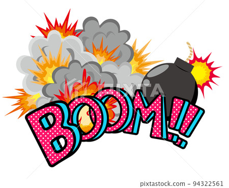 炸彈爆炸圖 94322561