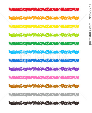 蠟筆材料七彩線套裝 94322765