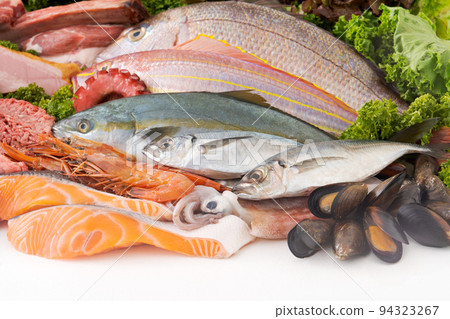 fish and meat platter fish and meat platter 94323267