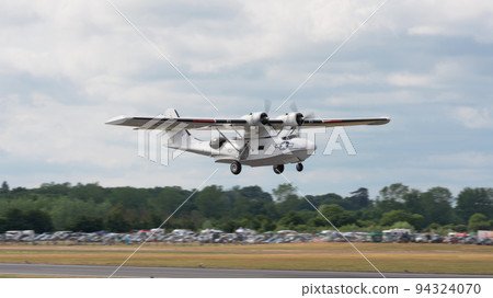 US Army Air Corps OA-10 Catalina Flying Boat Takeoff 94324070
