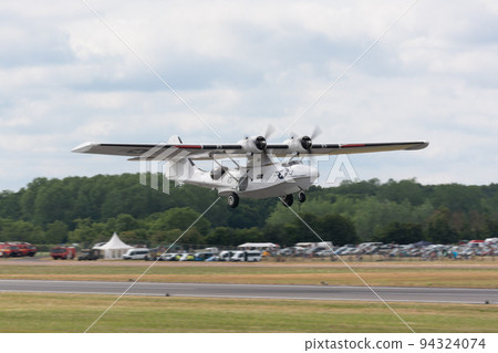 US Army Air Corps OA-10 Catalina Flying Boat Takeoff US Army Air Corps OA-10 Catalina Flying Boat Takeoff 94324074