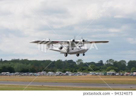 US Army Air Corps OA-10 Catalina Flying Boat Takeoff 94324075