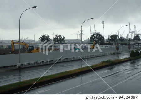 雨後的風景名古屋港金城碼頭 94324087