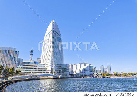 Yokohama City, Kanagawa Prefecture Sunny Yokohama Minato Mirai 21 Pacifico Yokohama and the surrounding streets Yokohama City, Kanagawa Prefecture Sunny Yokohama Minato Mirai 21 Pacifico Yokohama and the surrounding streets 94324840