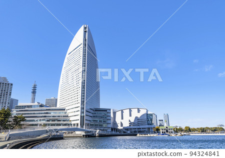 Yokohama City, Kanagawa Prefecture Sunny Yokohama Minato Mirai 21 Pacifico Yokohama and the surrounding streets Yokohama City, Kanagawa Prefecture Sunny Yokohama Minato Mirai 21 Pacifico Yokohama and the surrounding streets 94324841
