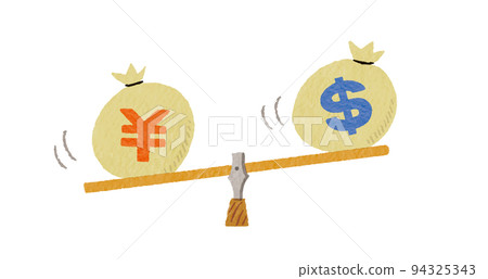 Japanese Yen and US Dollar Strong Yen Dollar Weak Currency Currency Exchange Japanese Yen and US Dollar Strong Yen Dollar Weak Currency Currency Exchange 94325343