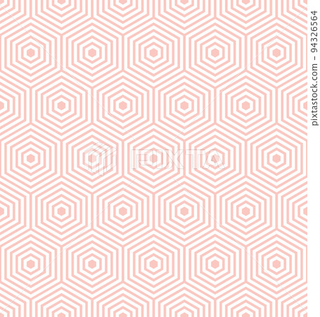 Seamless Vector Abstract Pattern With Hexagonal Shapes 94326564