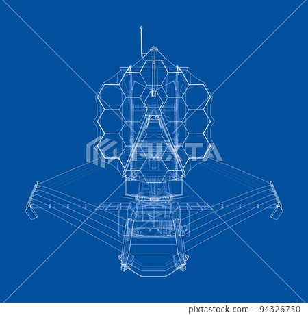 James Webb Space Telescope. Vector 94326750