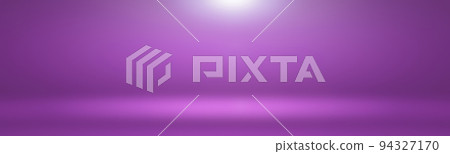 Studio Background Concept - abstract empty light gradient purple studio room background for product. Plain Studio background. 94327170