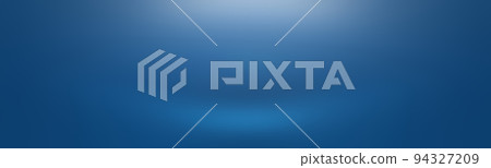 Abstract Luxury gradient Blue background. Smooth Dark blue with Black vignette Studio Banner. 94327209