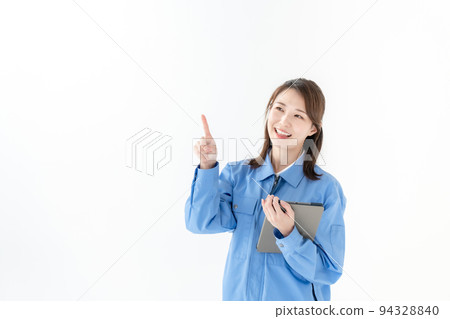 女式格子工作服 94328840