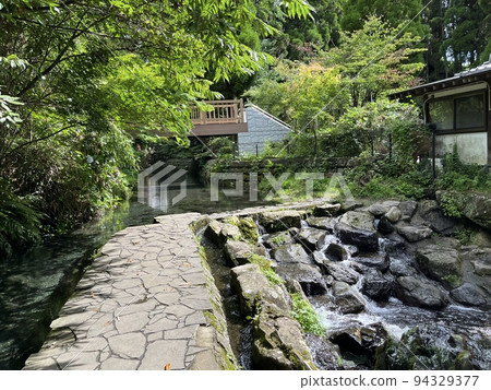 A river full of nature with famous water A river full of nature with famous water 94329377