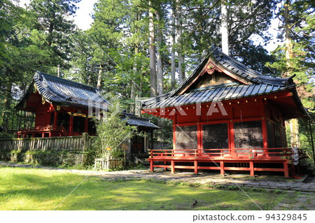 Nikko City, Tochigi Prefecture Takio Shrine Worship Hall Main Hall 94329845