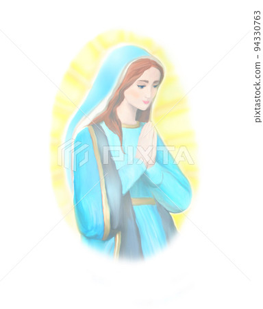 Blessed Virgin Mary portrait 94330763