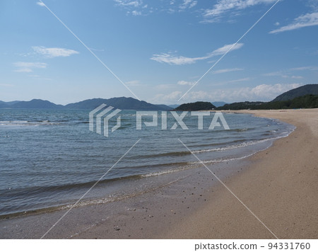 "Nijigahama Beach" Autumn Sky (Hikari City, Yamaguchi Prefecture)② "Nijigahama Beach" Autumn Sky (Hikari City, Yamaguchi Prefecture)② 94331760
