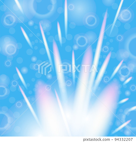 Light Refractions with Rainbow Sunlight Effect. holographic rays with transparency.Crystal Light Effects. Gem Stone Isolated. Bright Reflection Flare 94332207