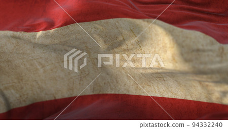 Old Austria Flag waving at wind Old Austria Flag waving at wind 94332240