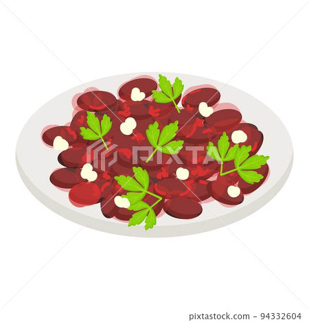 Bean food icon cartoon vector. Mexico spicy. Salsa taco Bean food icon cartoon vector. Mexico spicy. Salsa taco 94332604
