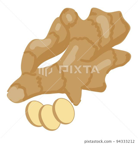 Ginger icon cartoon vector. Mulled wine. Hot drink 94333212