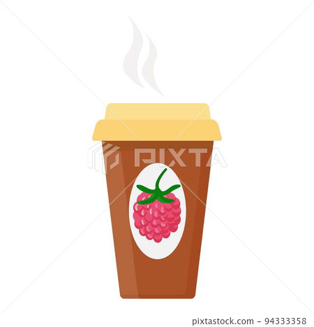 Hot tea cup icon cartoon vector. Cold patient. Virus ill 94333358