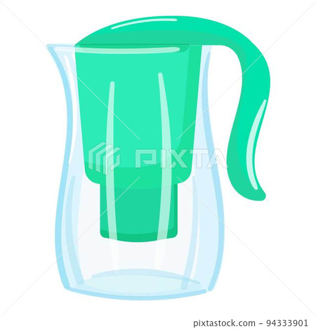 Water jug filter icon cartoon vector. Purification system. Tank treatment 94333901