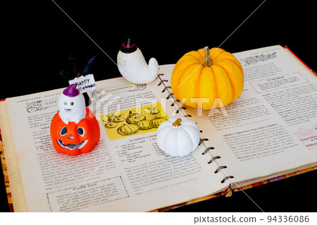 Taking pictures of small items for Halloween (pumpkins, cookbooks) Taking pictures of small items for Halloween (pumpkins, cookbooks) 94336086