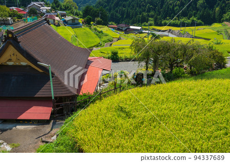 龍雲寺和梯田 平林梯田 龍雲寺和梯田 平林梯田 94337689