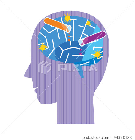 image of drugs in the brain image of drugs in the brain 94338188