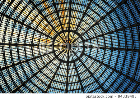 Symmetrical abstract glass frame as background texture Symmetrical abstract glass frame as background texture 94339493