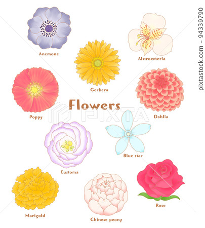 花圖標集 花圖標集 94339790