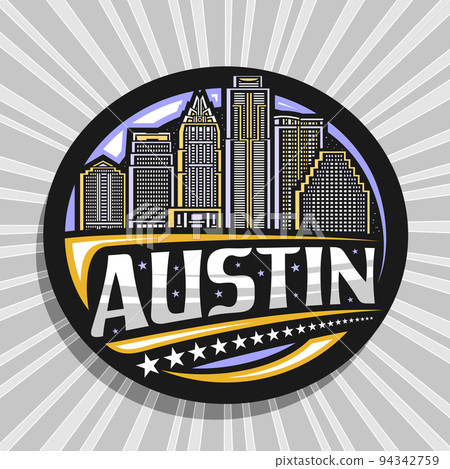 Vector logo for Austin Vector logo for Austin 94342759