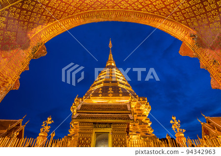 Wat Phra That Doi Suthep an iconic historical landmark in Chiang Mai the northern province of Thailand. Wat Phra That Doi Suthep an iconic historical landmark in Chiang Mai the northern province of Thailand. 94342963