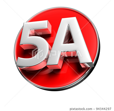 5A red circle. 94344297
